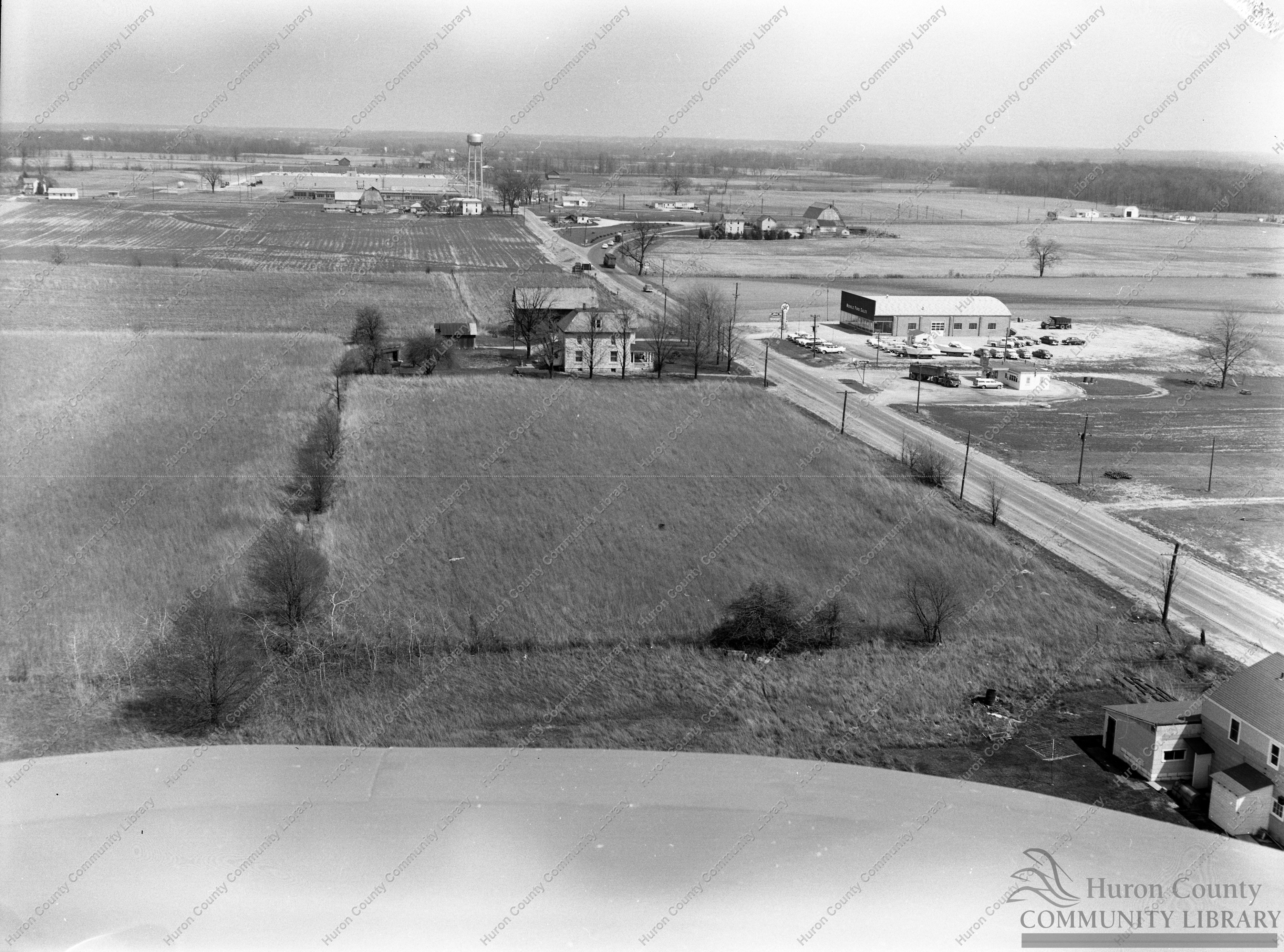 Looking East on SR224 at R.R.Donnelley Co. & New Ford Agency