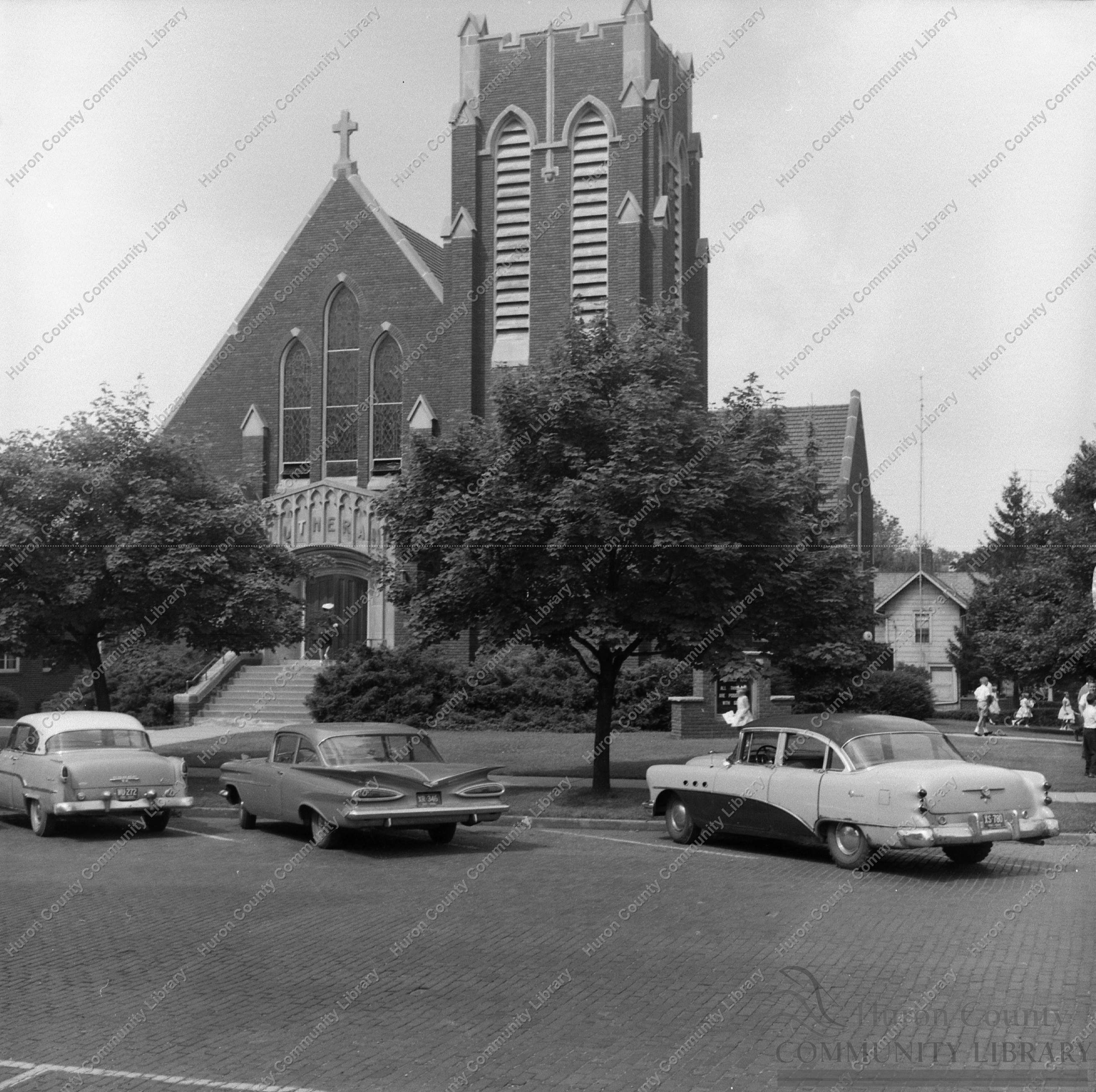The Trinity Lutheran Church - Corner of Myrtle & Emerald 8/10/51