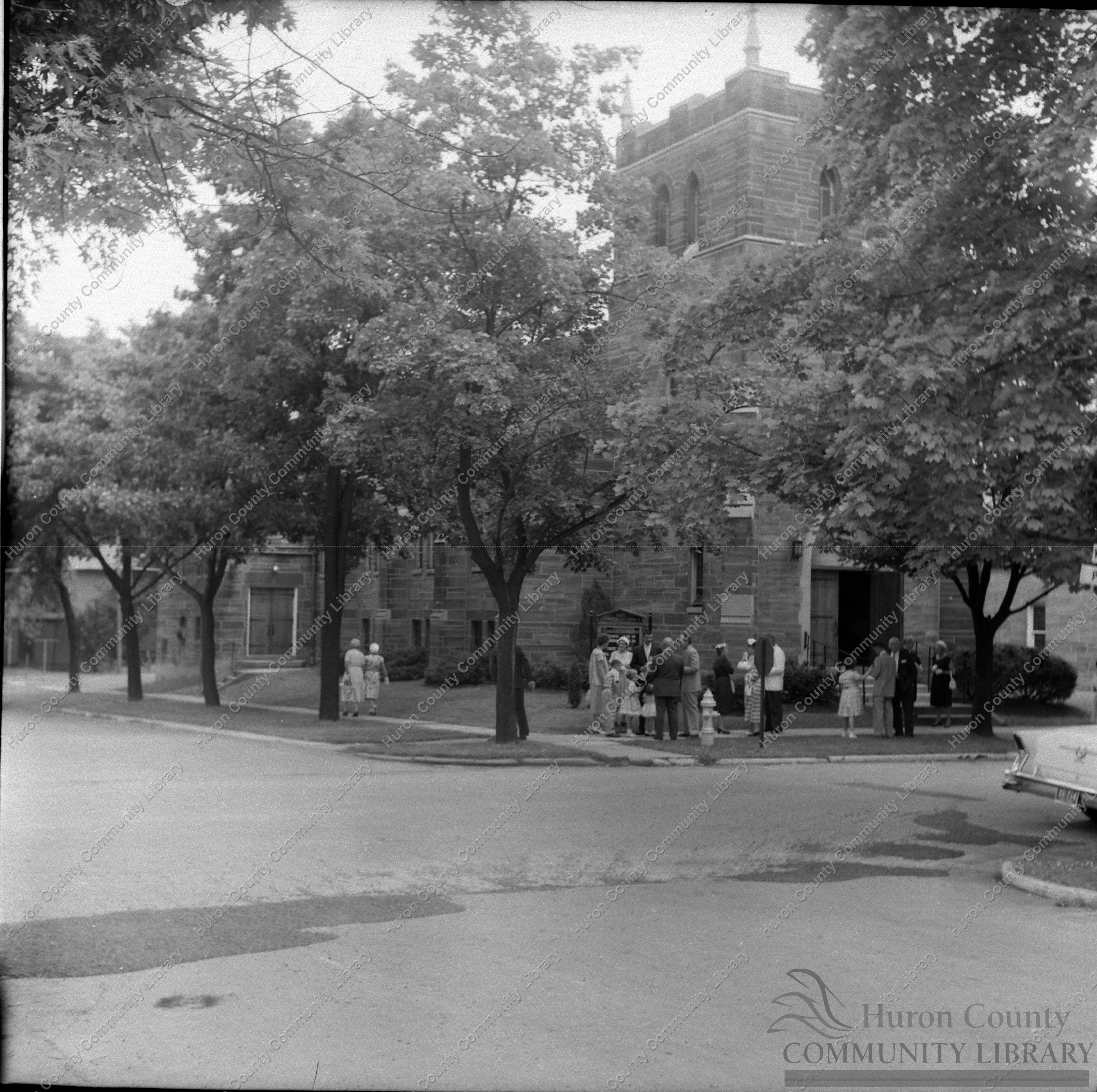 The Presbyterian Church on NE corner Park & Maple 8/10/51