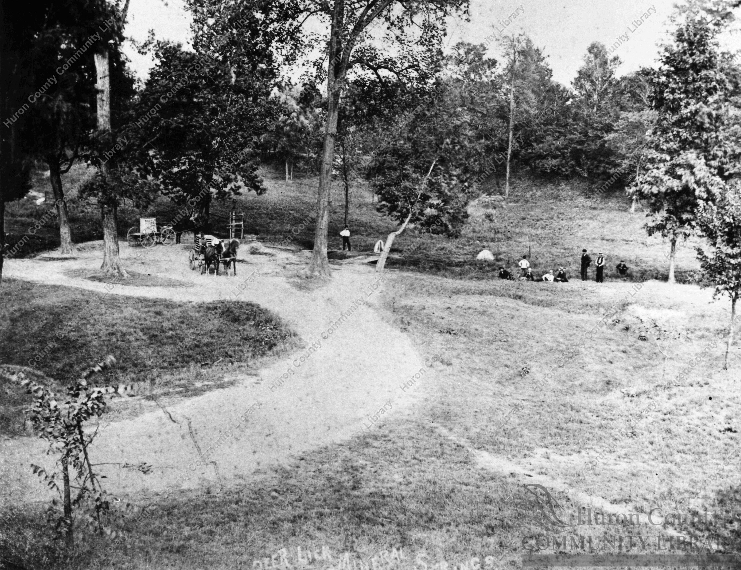 Deer Lick Mineral Springs before 1898
