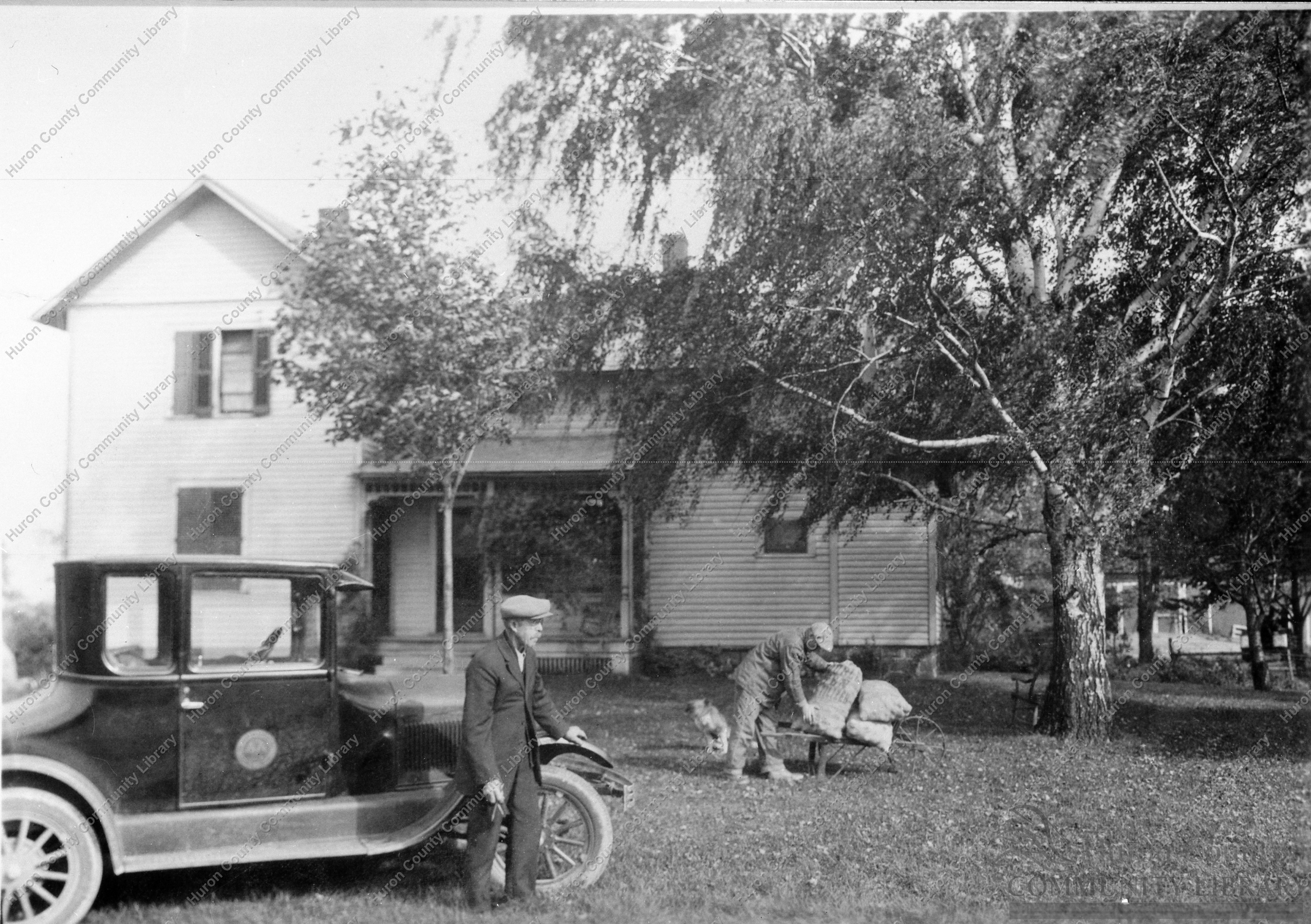 John Diehm ca 1911 SR162S. Father of Lenus Deihm