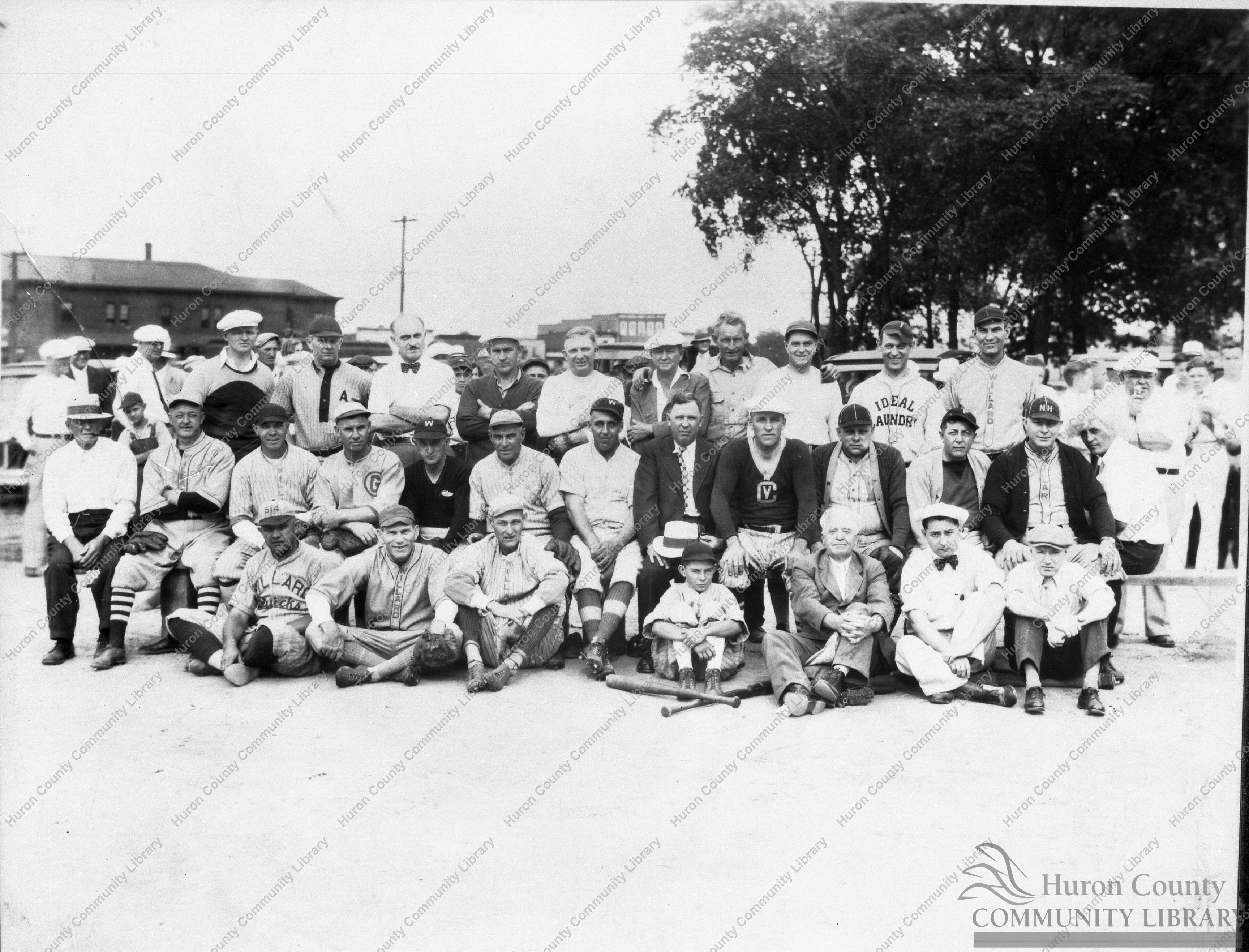 Willard Baseball Team ca 1924