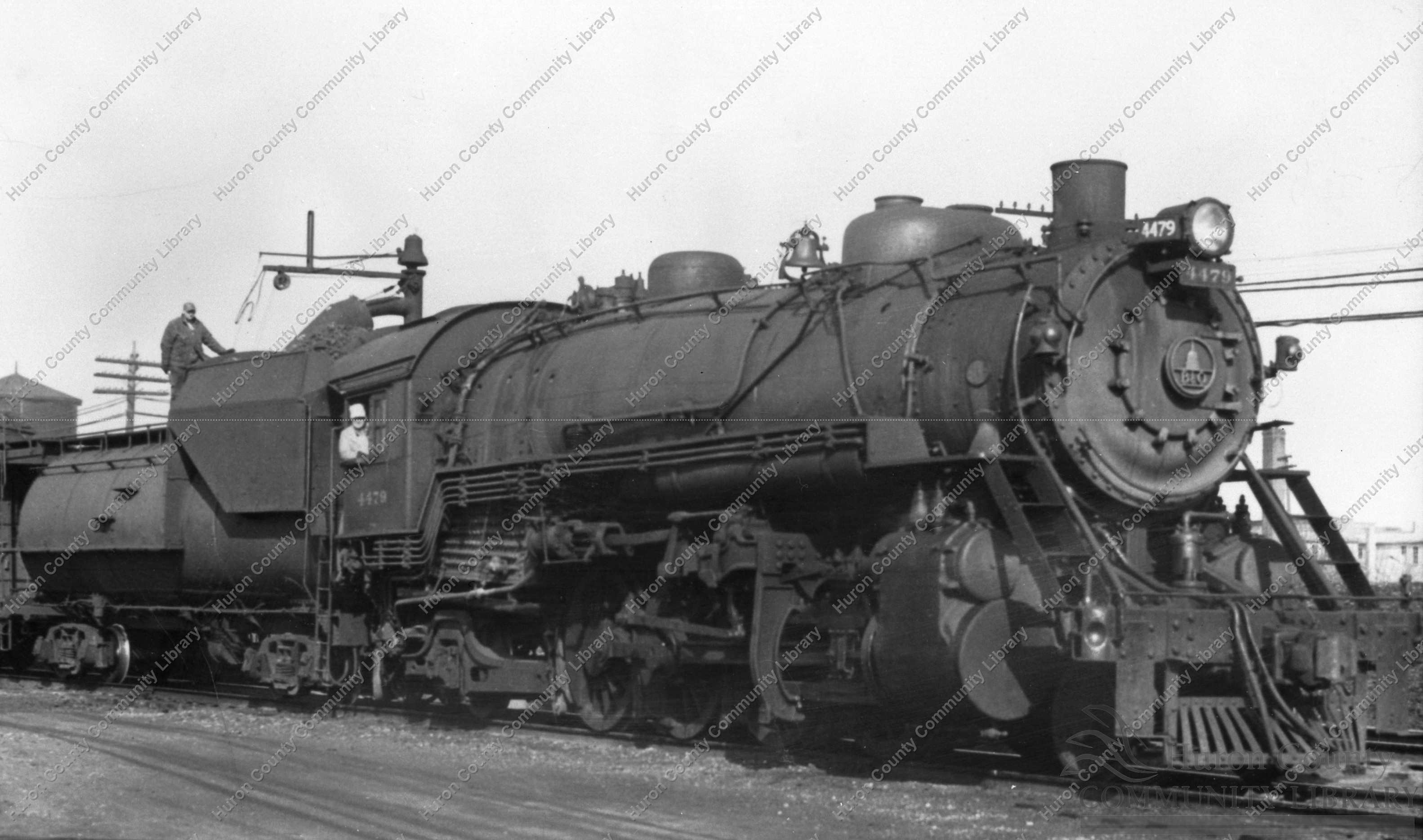B & O Engine # 4479 Mikado type Eng. - later named McCarther Type