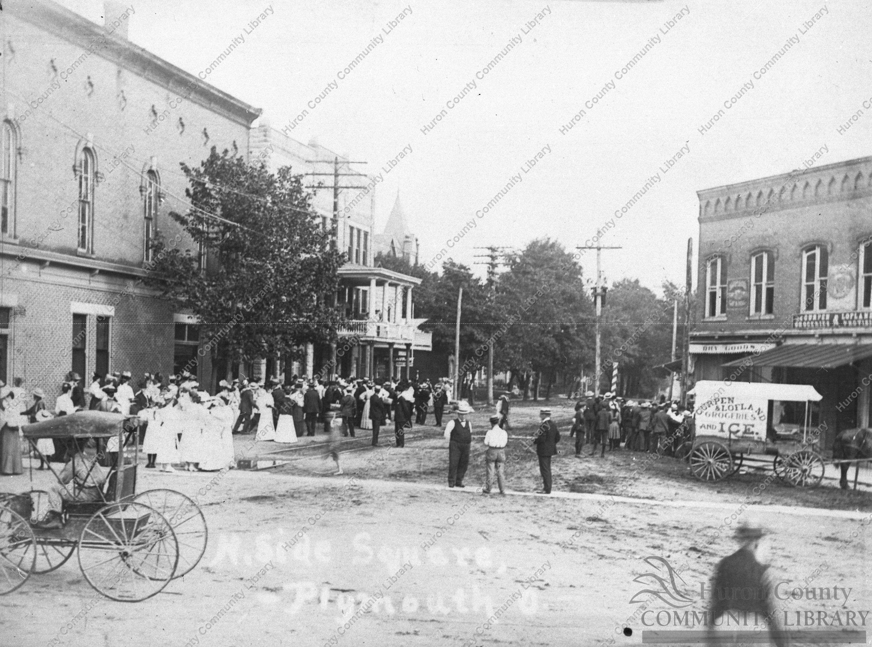 North side Square Plymouth, OH