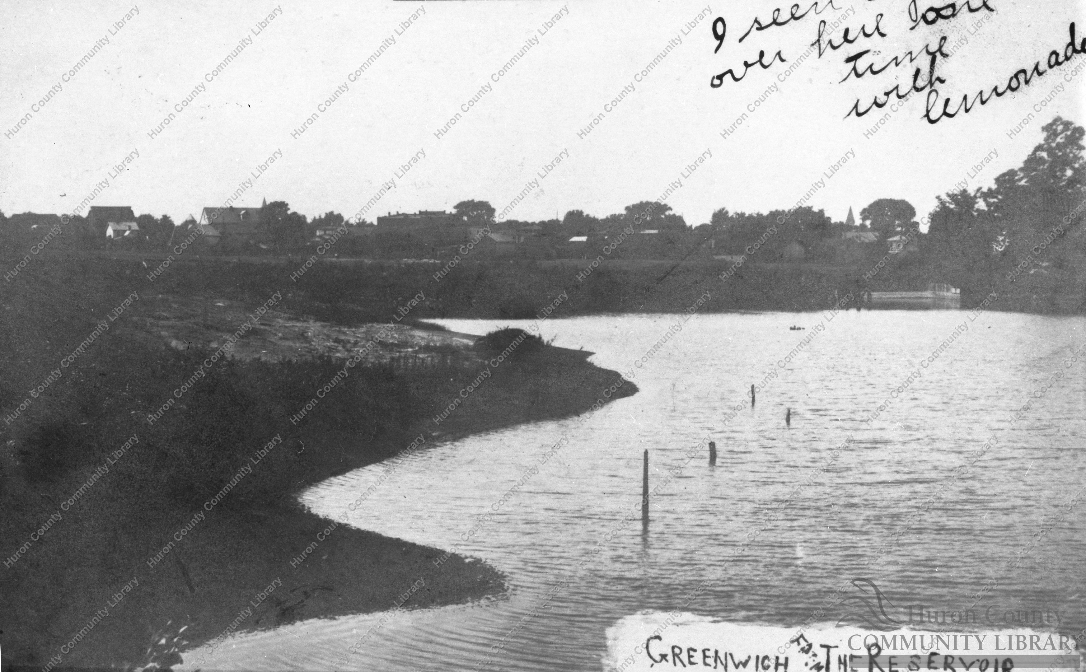 Greenwich from the Reservoir 1897