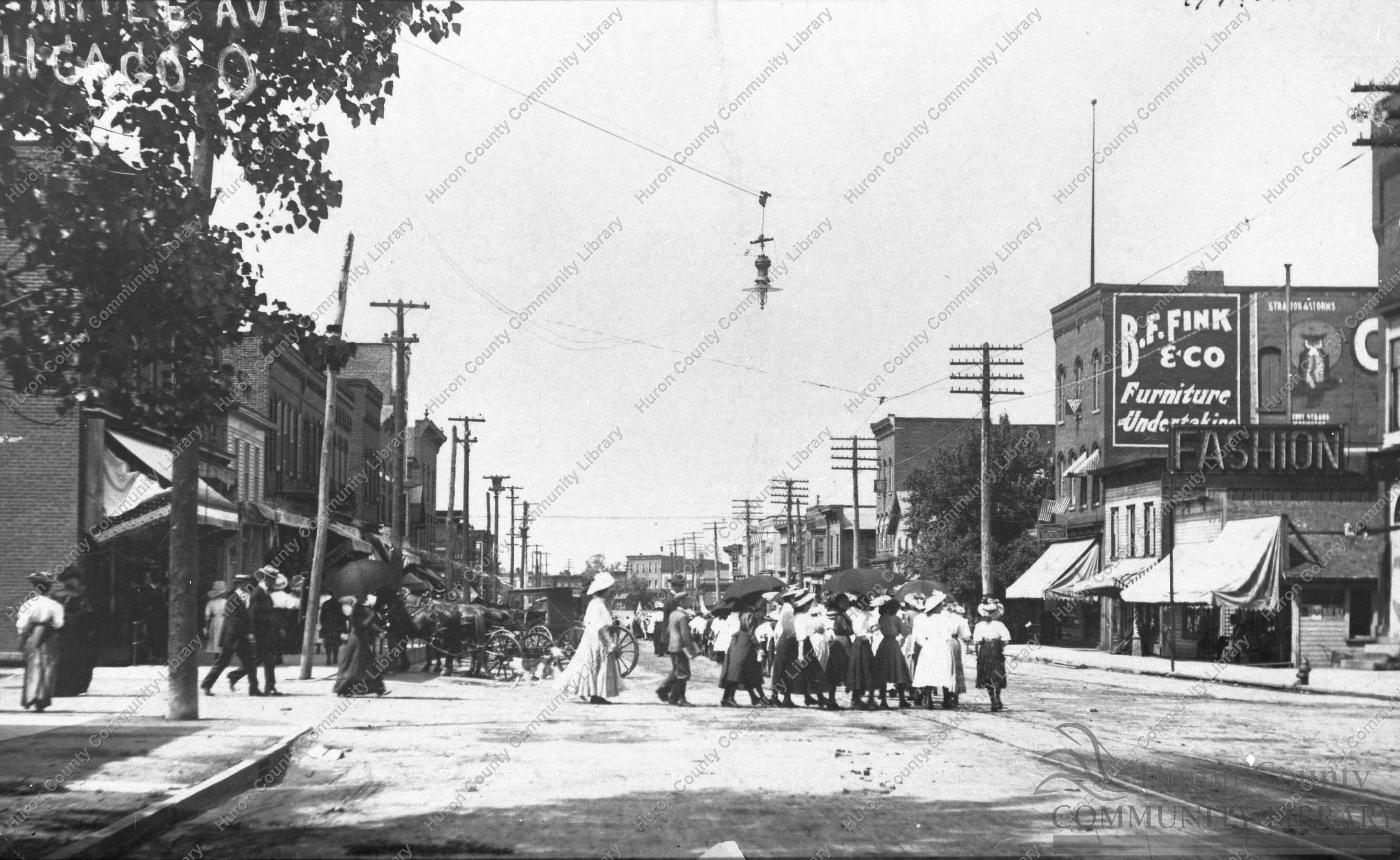 Children's Parade in Willard ca 1904