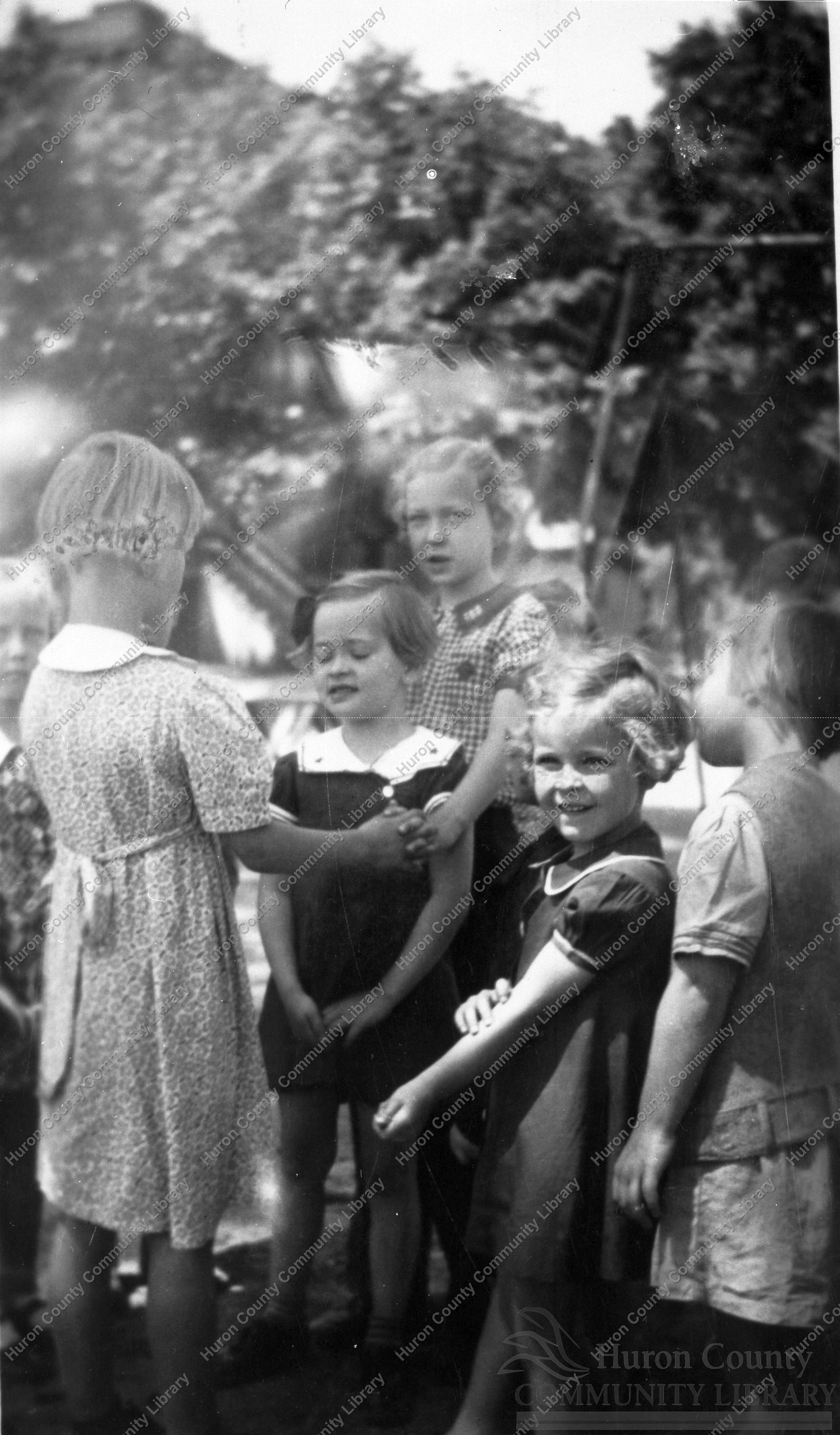 Library Story Hour temporarily moves to Willard Park 1939