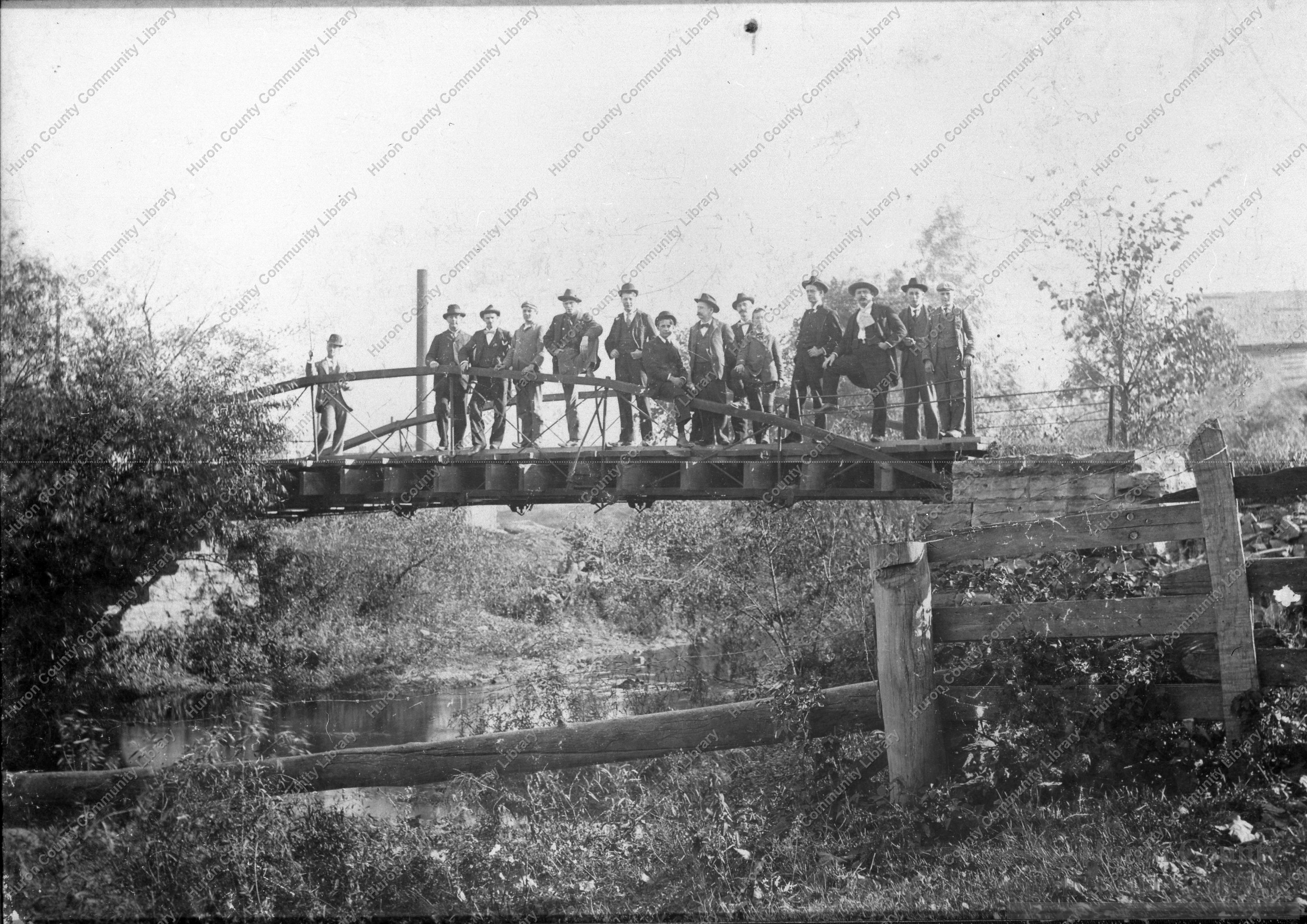 Railroad Bridge to Plymouth Stone Quarry 10/11/1876
