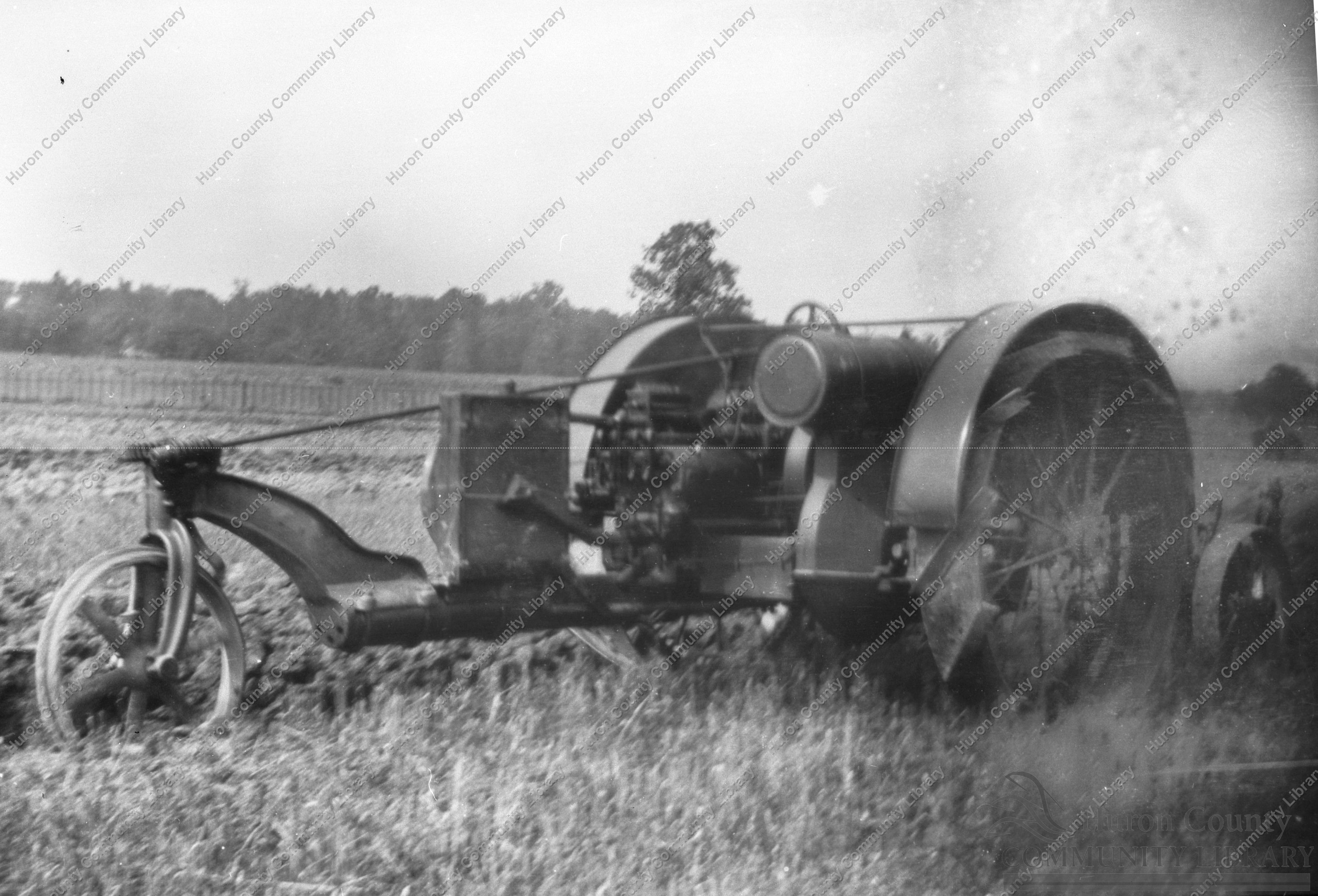 The "Happy Farmer Tractor" made by La Cross Tractor Co. ca 1912