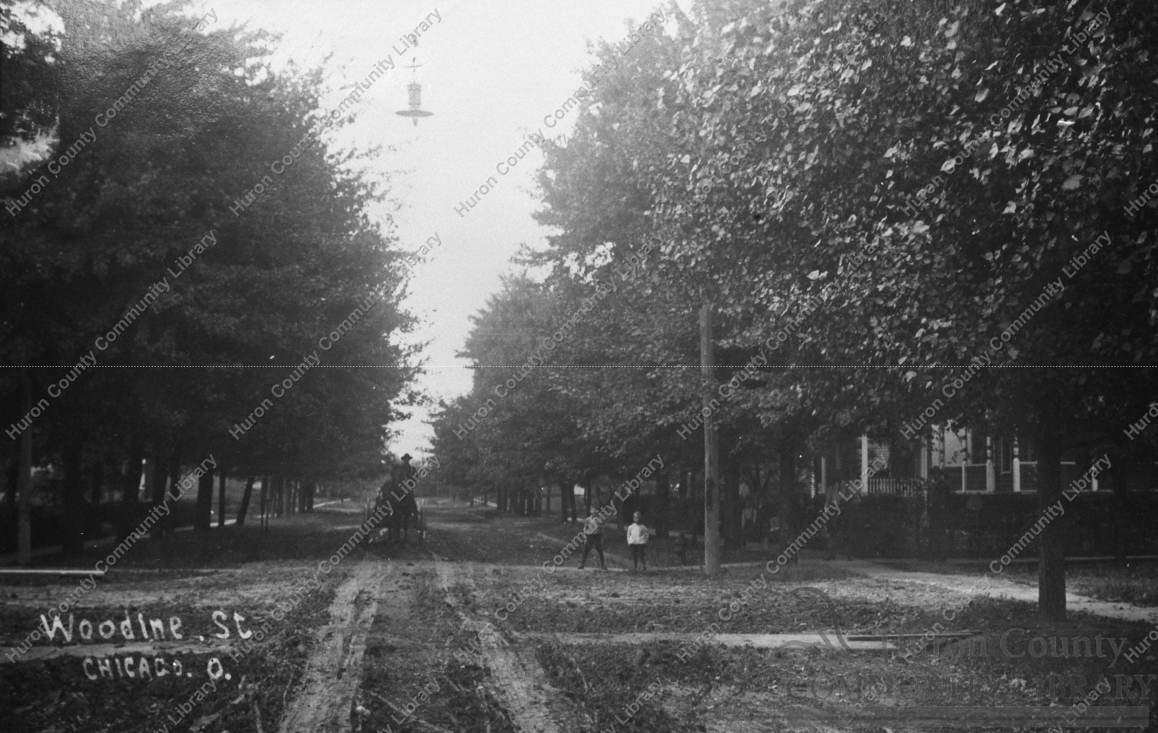 Woodbine St. Chicago, OH ca 1906