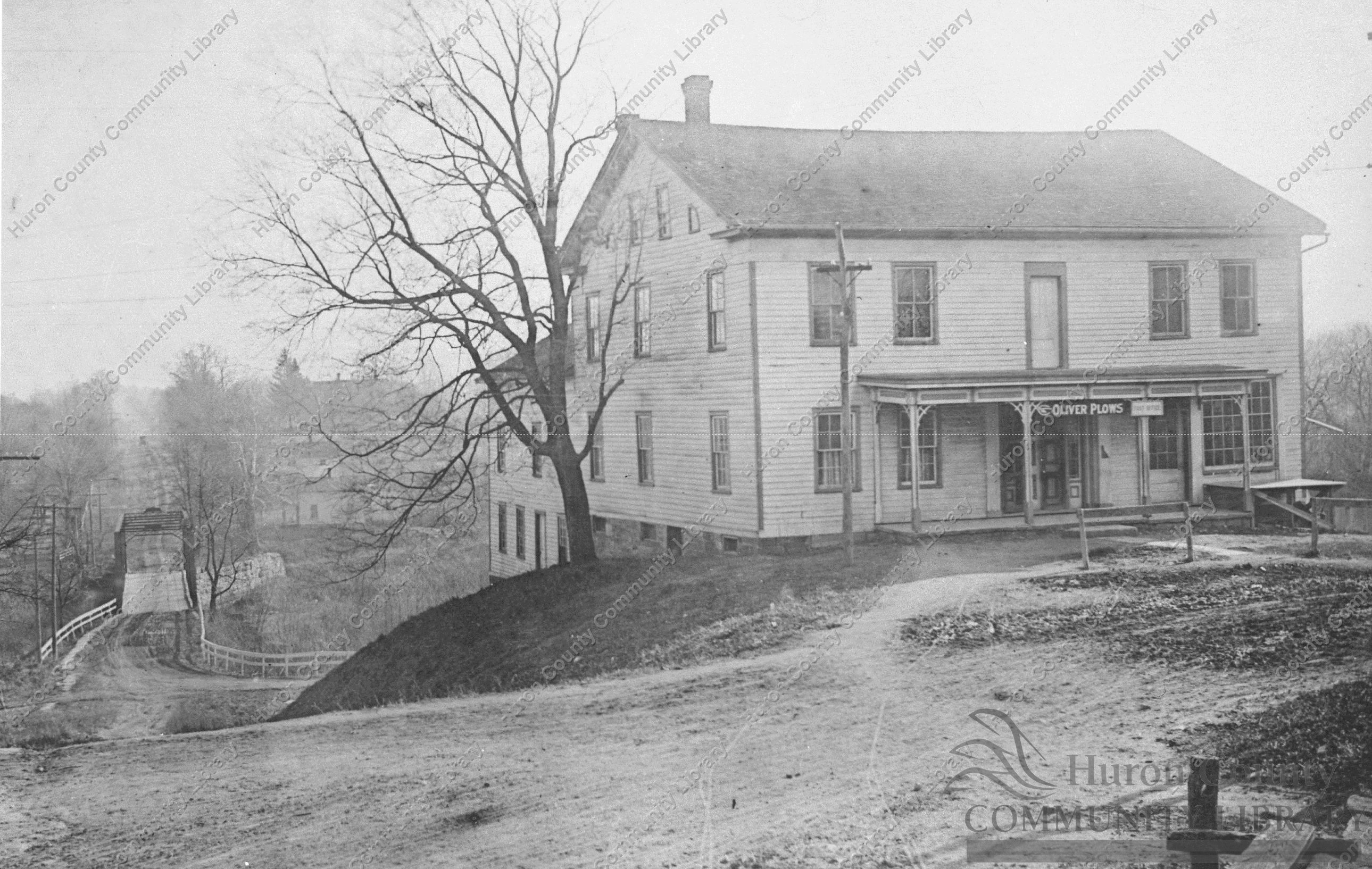 Fitchville, OH Post Office & General Store 1908